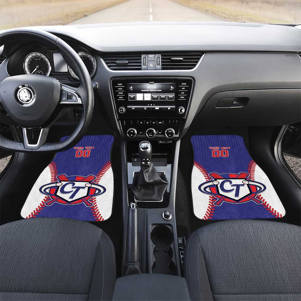 Custom Chinese Taipei Car Mats Go Taiwanese - Baseball Style - Wonder Print Shop
