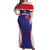 Custom Chinese Taipei Off Shoulder Maxi Dress Go Taiwanese - Baseball Style - Wonder Print Shop