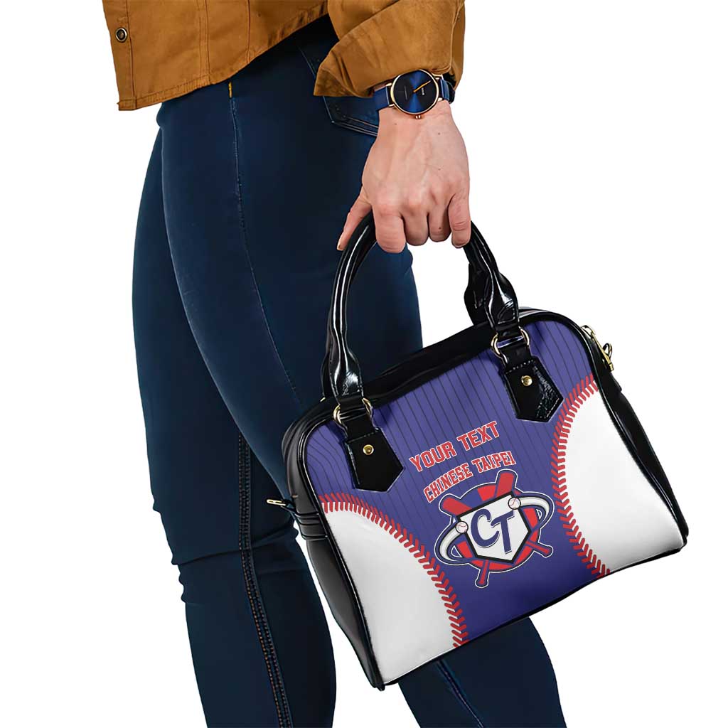 Custom Chinese Taipei Shoulder Handbag Go Taiwanese - Baseball Style