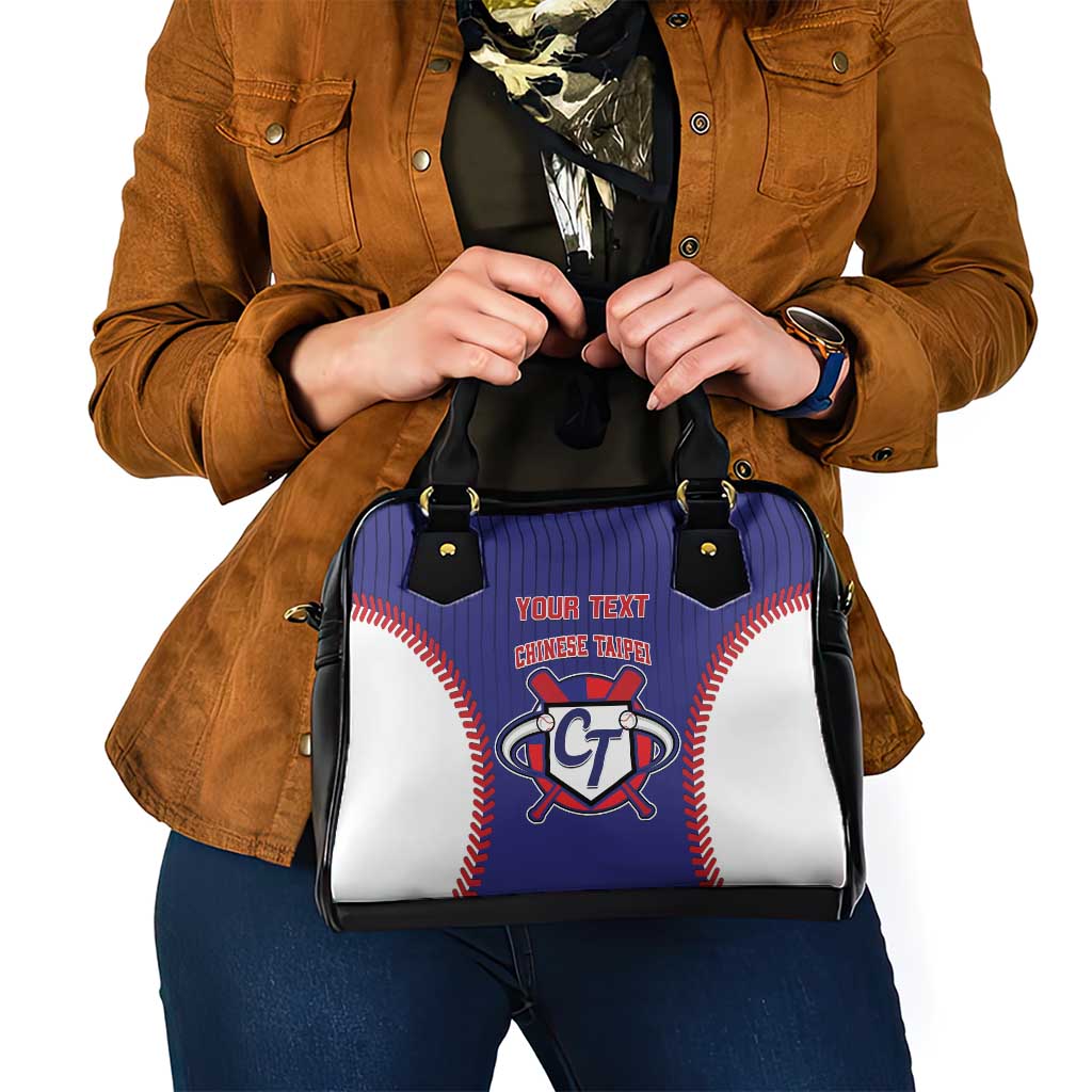 Custom Chinese Taipei Shoulder Handbag Go Taiwanese - Baseball Style