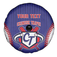 Custom Chinese Taipei Spare Tire Cover Go Taiwanese - Baseball Style - Wonder Print Shop