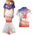Custom Baseball Chinese Taipei Couples Matching Mermaid Dress and Hawaiian Shirt National Plum Blossom - Dynamic Style - Wonder Print Shop