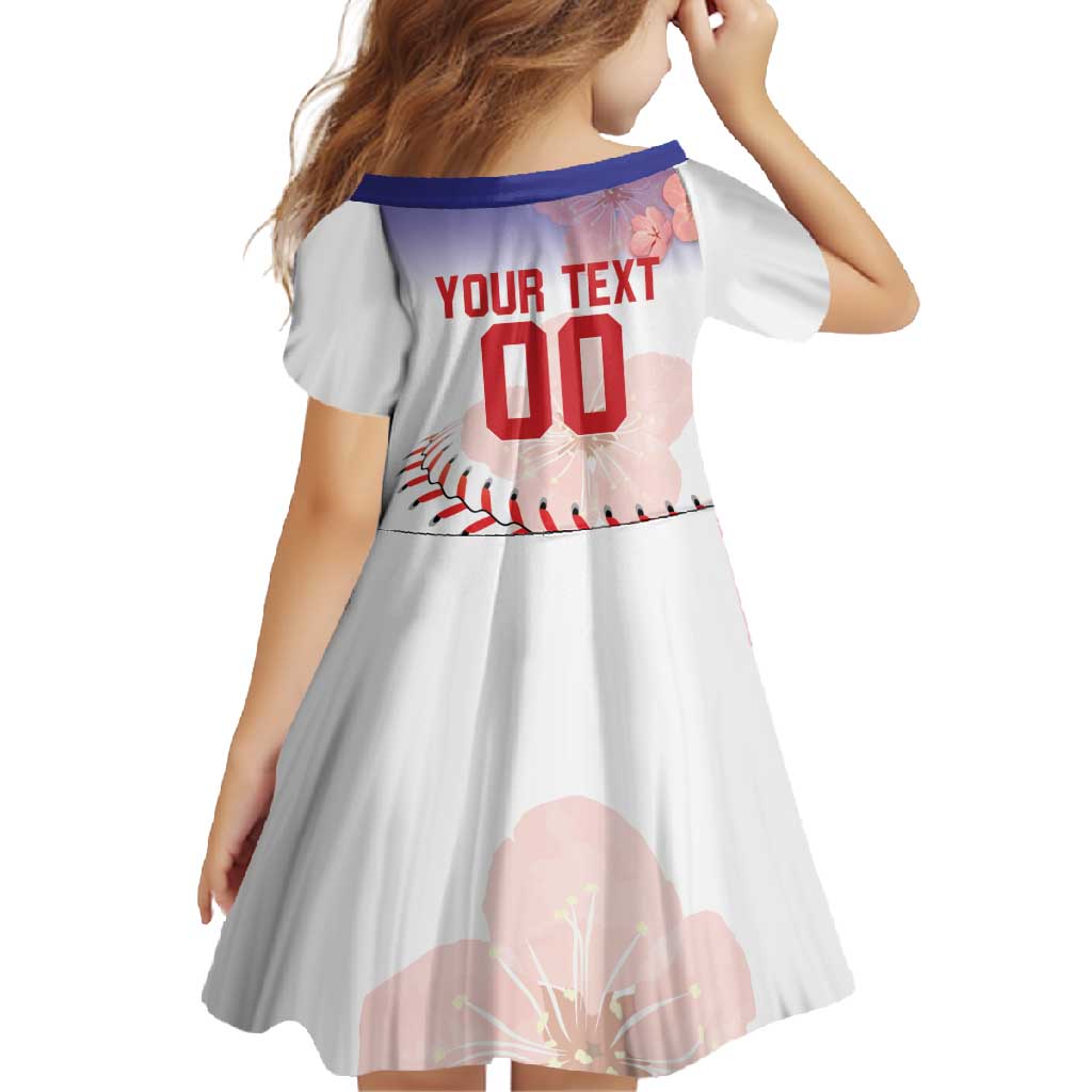 Custom Baseball Chinese Taipei Family Matching Off Shoulder Maxi Dress and Hawaiian Shirt National Plum Blossom - Dynamic Style - Wonder Print Shop