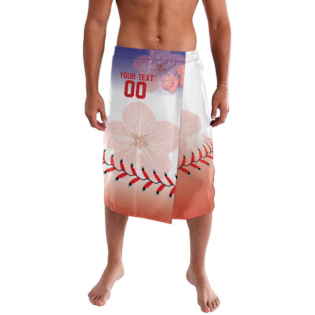 Custom Baseball Chinese Taipei Lavalava National Plum Blossom - Dynamic Style - Wonder Print Shop