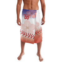 Custom Baseball Chinese Taipei Lavalava National Plum Blossom - Dynamic Style - Wonder Print Shop