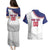 Custom Baseball Puerto Rico Couples Matching Puletasi and Hawaiian Shirt Coqui Mascot - Dynamic Style - Wonder Print Shop