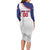 Custom Baseball Puerto Rico Family Matching Long Sleeve Bodycon Dress and Hawaiian Shirt Coqui Mascot - Dynamic Style - Wonder Print Shop