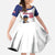 Custom Baseball Puerto Rico Family Matching Off The Shoulder Long Sleeve Dress and Hawaiian Shirt Coqui Mascot - Dynamic Style - Wonder Print Shop