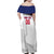 Custom Baseball Puerto Rico Family Matching Off Shoulder Maxi Dress and Hawaiian Shirt Coqui Mascot - Dynamic Style - Wonder Print Shop