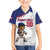 Custom Baseball Puerto Rico Family Matching Short Sleeve Bodycon Dress and Hawaiian Shirt Coqui Mascot - Dynamic Style - Wonder Print Shop