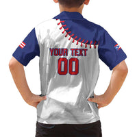 Custom Baseball Puerto Rico Family Matching Summer Maxi Dress and Hawaiian Shirt Coqui Mascot - Dynamic Style - Wonder Print Shop