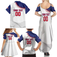 Custom Baseball Puerto Rico Family Matching Summer Maxi Dress and Hawaiian Shirt Coqui Mascot - Dynamic Style - Wonder Print Shop
