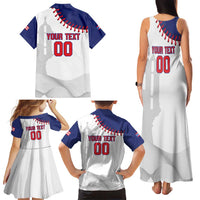 Custom Baseball Puerto Rico Family Matching Tank Maxi Dress and Hawaiian Shirt Coqui Mascot - Dynamic Style - Wonder Print Shop