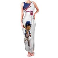 Custom Baseball Puerto Rico Family Matching Tank Maxi Dress and Hawaiian Shirt Coqui Mascot - Dynamic Style - Wonder Print Shop