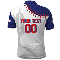 Custom Baseball Puerto Rico Polo Shirt Coqui Mascot - Dynamic Style - Wonder Print Shop