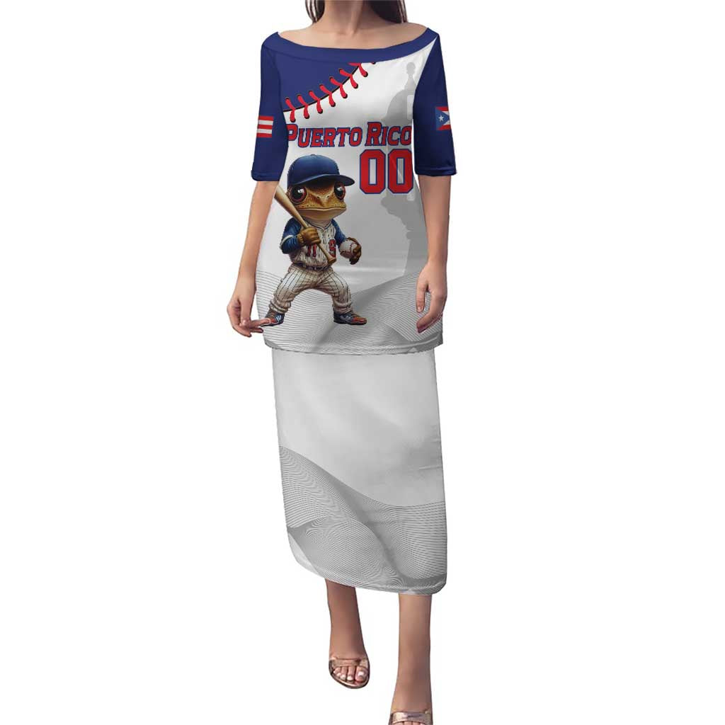 Custom Baseball Puerto Rico Puletasi Coqui Mascot - Dynamic Style - Wonder Print Shop