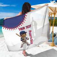 Custom Baseball Puerto Rico Sarong Coqui Mascot - Dynamic Style - Wonder Print Shop