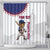 Custom Baseball Puerto Rico Shower Curtain Coqui Mascot - Dynamic Style