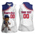Custom Baseball Puerto Rico Women Sleeveless Polo Shirt Coqui Mascot - Dynamic Style - Wonder Print Shop