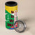 Comoros Is In My DNA 4 in 1 Can Cooler Tumbler Udzima wa Komori - African Paisley Pattern - Wonder Print Shop