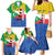 Comoros Is In My DNA Family Matching Mermaid Dress and Hawaiian Shirt Udzima wa Komori - African Paisley Pattern - Wonder Print Shop