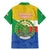 Comoros Is In My DNA Family Matching Mermaid Dress and Hawaiian Shirt Udzima wa Komori - African Paisley Pattern - Wonder Print Shop