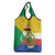 Comoros Is In My DNA Grocery Bag Udzima wa Komori - African Paisley Pattern