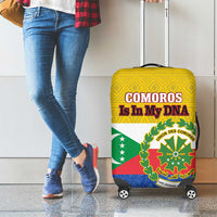 Comoros Is In My DNA Luggage Cover Udzima wa Komori - African Paisley Pattern - Wonder Print Shop