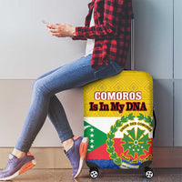 Comoros Is In My DNA Luggage Cover Udzima wa Komori - African Paisley Pattern - Wonder Print Shop