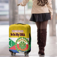 Comoros Is In My DNA Luggage Cover Udzima wa Komori - African Paisley Pattern - Wonder Print Shop