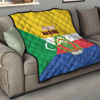 Comoros Is In My DNA Quilt Udzima wa Komori - African Paisley Pattern - Wonder Print Shop