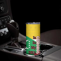 Comoros Is In My DNA Skinny Tumbler Udzima wa Komori - African Paisley Pattern - Wonder Print Shop