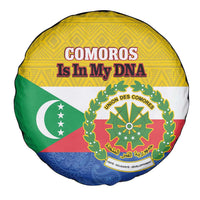 Comoros Is In My DNA Spare Tire Cover Udzima wa Komori - African Paisley Pattern - Wonder Print Shop