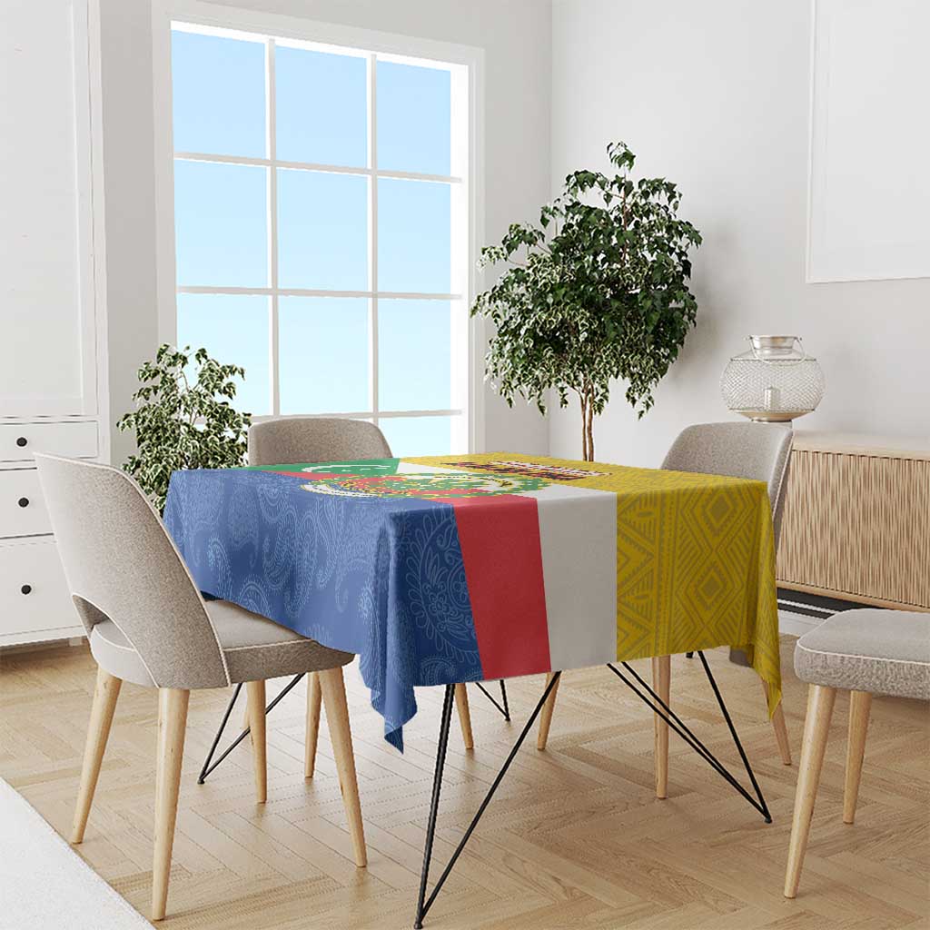 Comoros Is In My DNA Tablecloth Udzima wa Komori - African Paisley Pattern - Wonder Print Shop