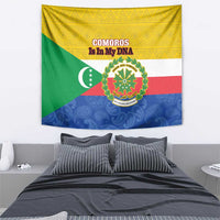 Comoros Is In My DNA Tapestry Udzima wa Komori - African Paisley Pattern - Wonder Print Shop
