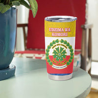 Comoros Is In My DNA Tumbler Cup Udzima wa Komori - African Paisley Pattern - Wonder Print Shop