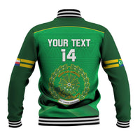Custom Comoros Football Baseball Jacket Allez Les Coelacantes - Wonder Print Shop