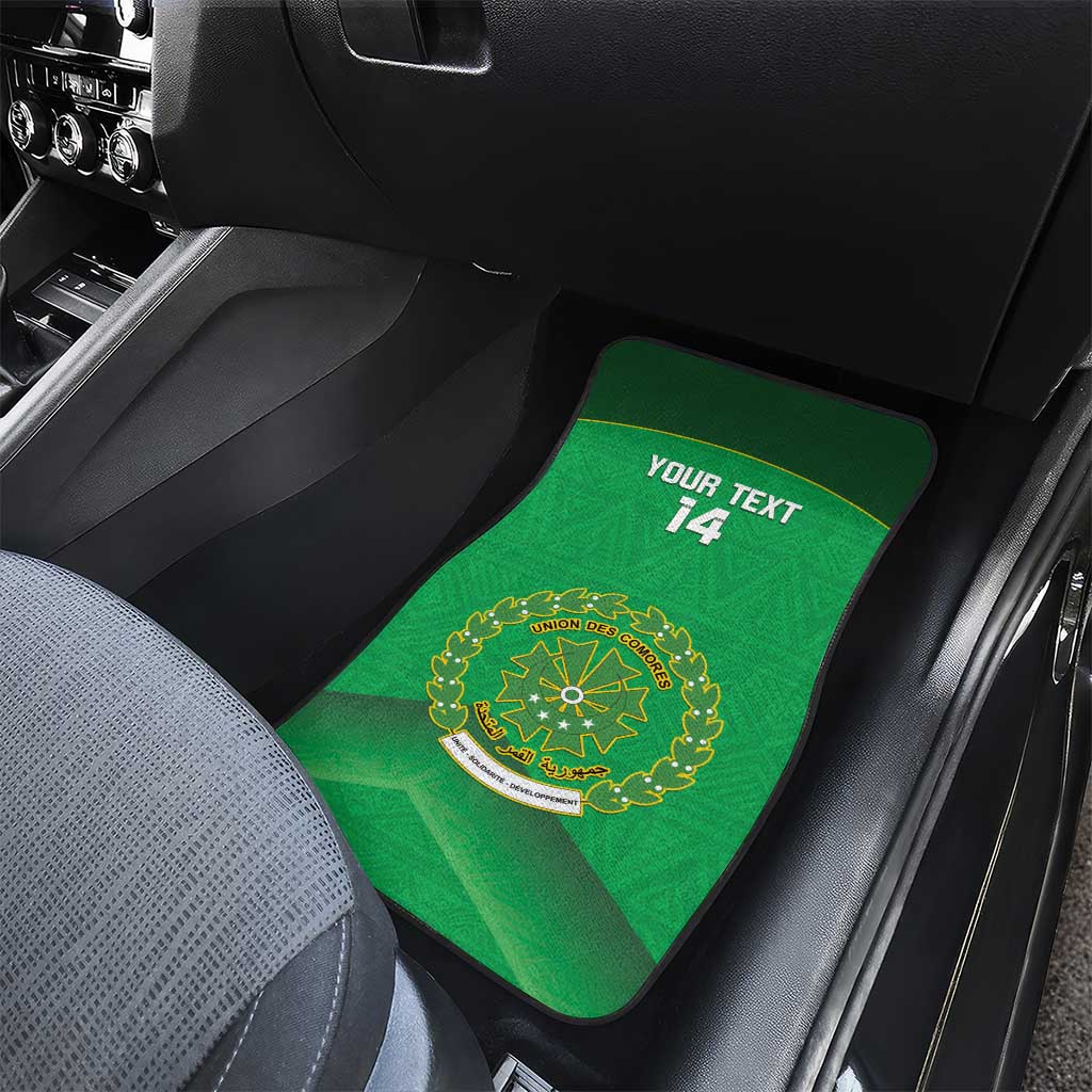 Custom Comoros Football Car Mats Allez Les Coelacantes - Wonder Print Shop