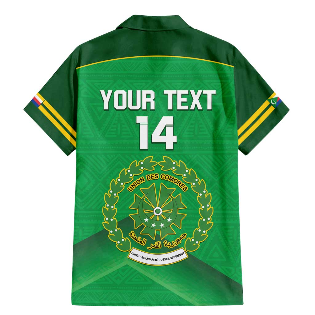 Custom Comoros Football Family Matching Mermaid Dress and Hawaiian Shirt Allez Les Coelacantes - Wonder Print Shop