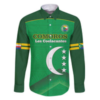 Custom Comoros Football Family Matching Off Shoulder Short Dress and Hawaiian Shirt Allez Les Coelacantes - Wonder Print Shop