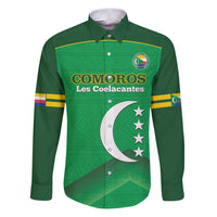 Custom Comoros Football Family Matching Puletasi and Hawaiian Shirt Allez Les Coelacantes - Wonder Print Shop