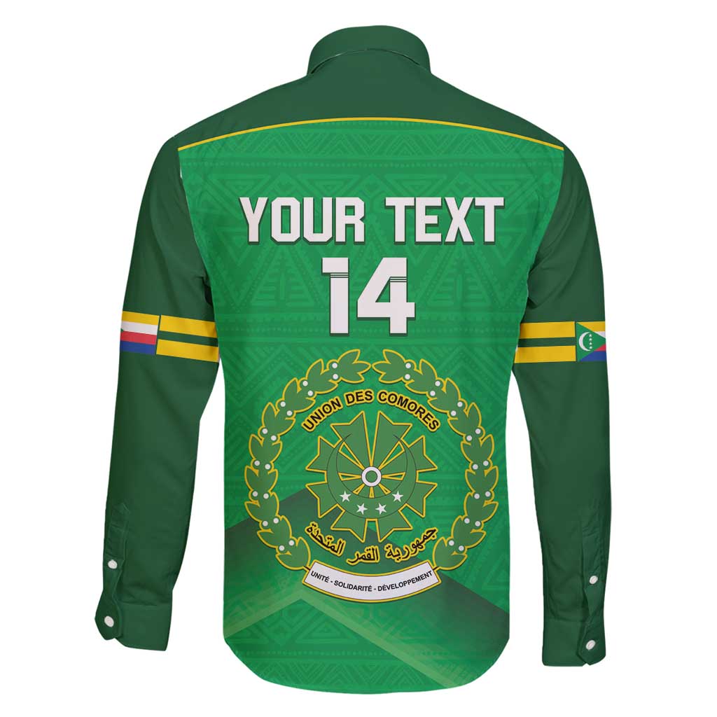 Custom Comoros Football Family Matching Puletasi and Hawaiian Shirt Allez Les Coelacantes - Wonder Print Shop