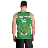 Custom Comoros Football Men Tank Top Allez Les Coelacantes - Wonder Print Shop