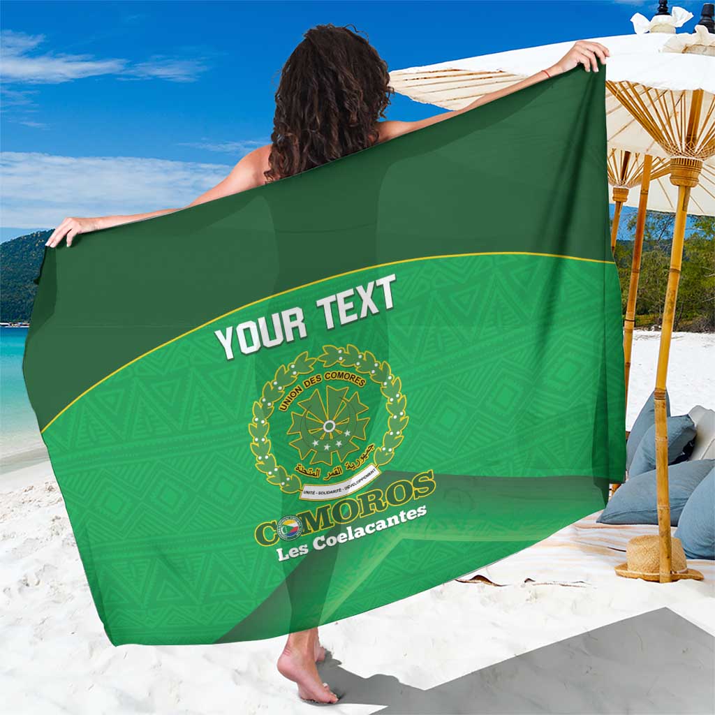 Custom Comoros Football Sarong Allez Les Coelacantes - Wonder Print Shop