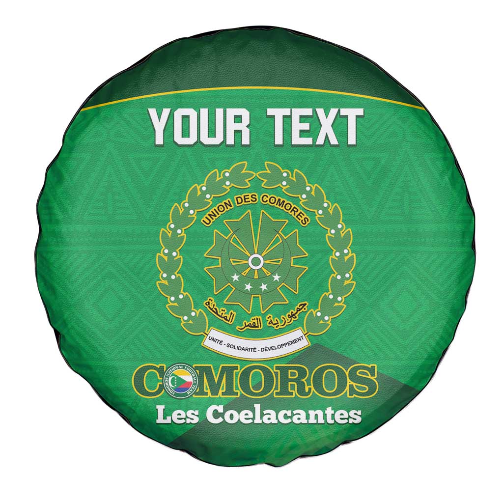 Custom Comoros Football Spare Tire Cover Allez Les Coelacantes - Wonder Print Shop