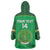 Custom Comoros Football Wearable Blanket Hoodie Allez Les Coelacantes - Wonder Print Shop
