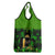 St Patrick's Day Grocery Bag La Fheile Padraig Shamrock Style