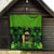 Happy St Patricks Day Quilt La Fheile Padraig Shamrock Style - Wonder Print Shop