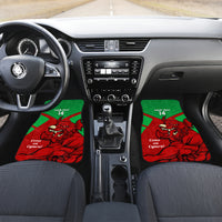 Custom Wales Rugby Car Mats 2024 Six Nations Come On Cymru Mascot Sporty - Wonder Print Shop