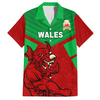 Custom Wales Rugby Family Matching Long Sleeve Bodycon Dress and Hawaiian Shirt 2024 Six Nations Come On Cymru Mascot Sporty - Wonder Print Shop